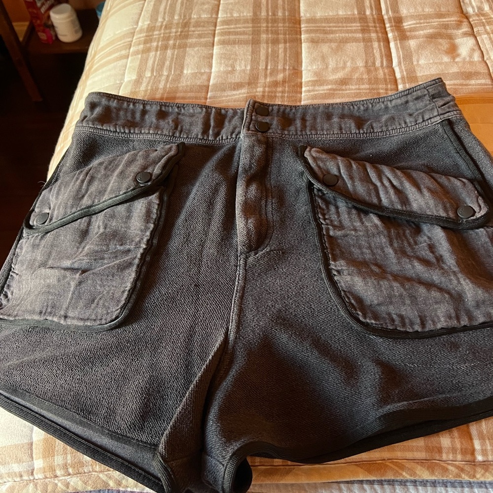 FP Movement by Free People Black Pocketed Women's Shorts